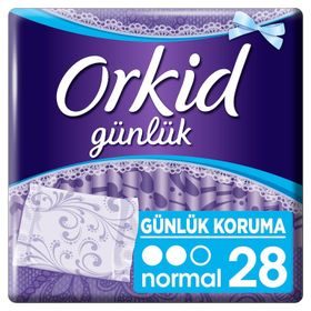 Orkid Koruma Ekonomik Paket 28 Adet Günlük Ped