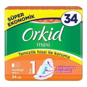 Orkid Maxi Normal 34x2 Adet Ped