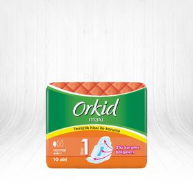 Orkid Maxi Normal Tekli Paket 10 Adet Hijyenik Ped
