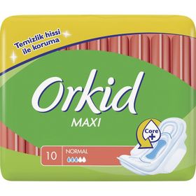 Orkid Maxi Normal Tekli Paket 10 Adet Hijyenik Ped