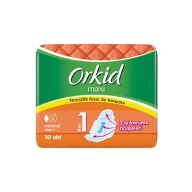 Orkid Maxi Normal Tekli Paket 10 Adet Hijyenik Ped