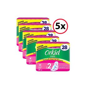 Orkid Maxi Uzun 28x5 Adet Ped