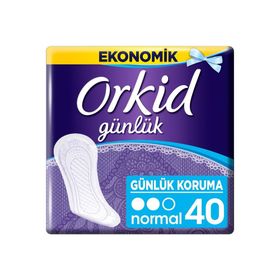 Orkid Normal Ekonomik Paket 40 Adet Günlük Ped