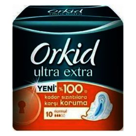 Orkid Normal Ultra Ekstra 10'lu Ped
