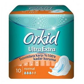Orkid Normal Ultra Ekstra 10'lu Ped