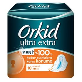 Orkid Normal Ultra Ekstra 10'lu Ped