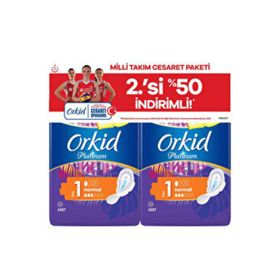 Orkid Platinum 1 Numara Ultra Normal 24x2 Adet Hijyenik Ped