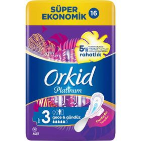 Orkid Platinum 16 Adet Ultra Gece Ped