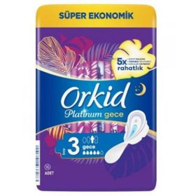 Orkid Platinum 16 Adet Ultra Gece Ped