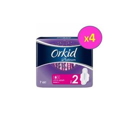 Orkid Platinum 2 Numara Ultra Uzun 7li 4 Adet Hijyenik Ped 