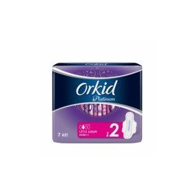 Orkid Platinum 2 Numara Ultra Uzun 7li Hijyenik Ped 