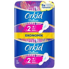 Orkid Platinum 2 Numara Uzun 12 Adet Hijyenik Ped