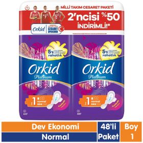 Orkid Platinum 48 Adet Normal Ped