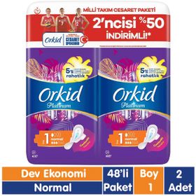 Orkid Platinum 48x2 96 Adet Normal Ped