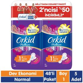 Orkid Platinum 48x5 Adet Normal Ped