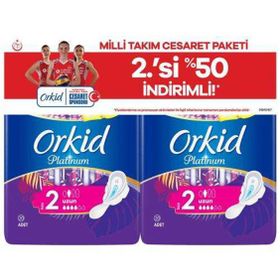 Orkid Platinum Cesaret Paketi Hijyenik Uzun 40'lı Ped