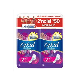 Orkid Platinum Cesaret Paketi Hijyenik Uzun 40'lı Ped