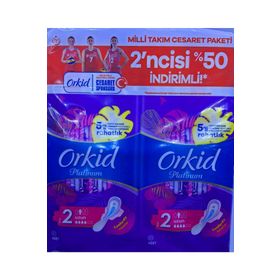 Orkid Platinum Cesaret Paketi Hijyenik Uzun 40'lı Ped