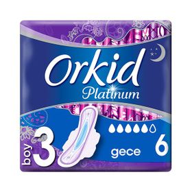 Orkid Platinum Comford Gece 6'lı Ped