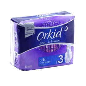 Orkid Platinum Comfort Hijyenik Gece 7 Ped