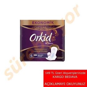 Orkid Platinum Comfort Hijyenik Gece 7 Ped