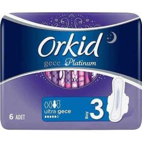 Orkid Platinum Comfort Hijyenik Gece 7 Ped