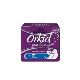 Orkid Platinum Comfort Hijyenik Gece 7 Ped