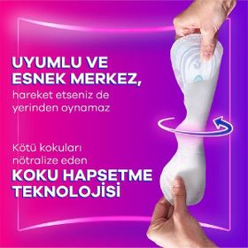 Orkid Platinum Ekstra Uzun Dörtlü Paket 16'lı Hijyenik Ped