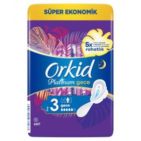 Orkid Platinum Gece 16x2 Adet Hijyenik Ped
