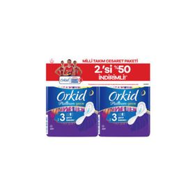 Orkid Platinum Gece 16x2 Adet Hijyenik Ped