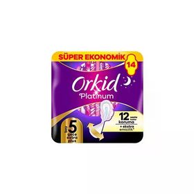 Orkid Platinum Gece Ekstra Plus 14 Adet Ped
