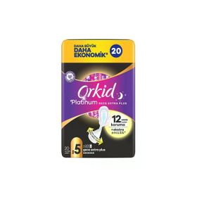 Orkid Platinum Gece Ekstra Plus 20 Adet Ped