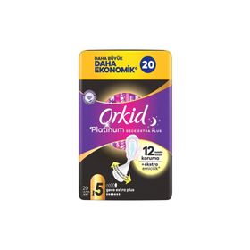 Orkid Platinum Gece Ekstra Plus 20 Adet Ped