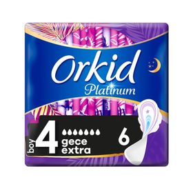 Orkid Platinum Gece Extra 6x2 12 Adet Ped