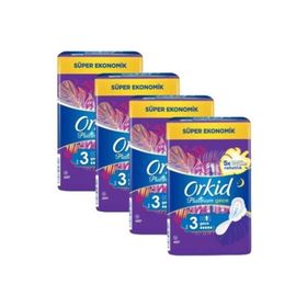Orkid Platinum Gece Hijyenik Ped 16'lı x 4 Paket