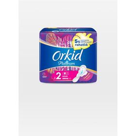 Orkid Platinum Kanatlı Uzun Boy 2 7 Adet Hijyenik Ped