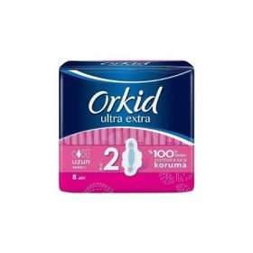 Orkid Platinum Kanatlı Uzun Boy 2 7 Adet Hijyenik Ped