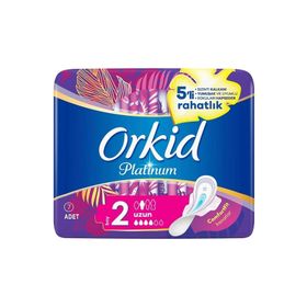 Orkid Platinum Kanatlı Uzun Boy 2 7 Adet Hijyenik Ped