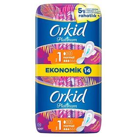 Orkid Platinum Normal 14 Adet Hijyenik Ped