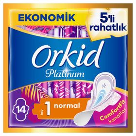 Orkid Platinum Normal 14 Adet Hijyenik Ped