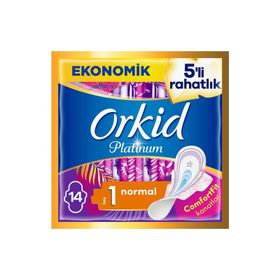Orkid Platinum Normal 14 Adet Hijyenik Ped