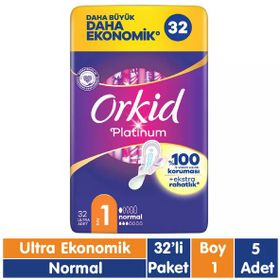 Orkid Platinum Normal 32x5 160 Adet Ped