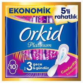 Orkid Platinum Ultra Gece Boy 3 10 Adet Hijyenik Ped