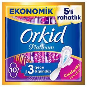 Orkid Platinum Ultra Gece Boy 3 10 Adet Hijyenik Ped