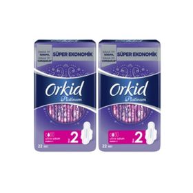 Orkid Platinum Ultra Uzun 22'li Hijyenik Ped