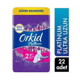 Orkid Platinum Ultra Uzun 22'li Hijyenik Ped