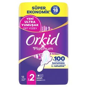 Orkid Platinum Uzun 18 Adet Hijyenik Ped