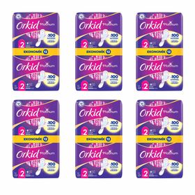 Orkid Platinum Uzun 72 Adet Anne Kız Hijyenik Ped Paketi