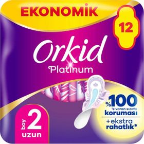 Orkid Platinum Uzun Boy 2 12 Adet Hijyenik Ped