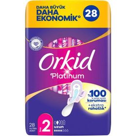 Orkid Platinum Uzun Boy 2 28 Adet Hijyenik Ped